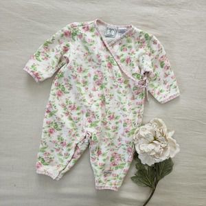 Vintage Floral Kimono Bodysuit 9-12 months